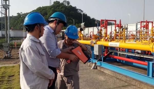 中海油中山嘉明电厂 ——便携遥测式激光甲烷检测仪