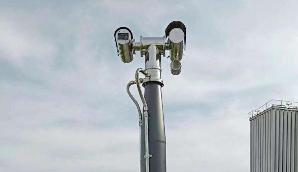 桐乡港华天然气有限公司——(甲烷)固定扫描式激光气体遥测仪