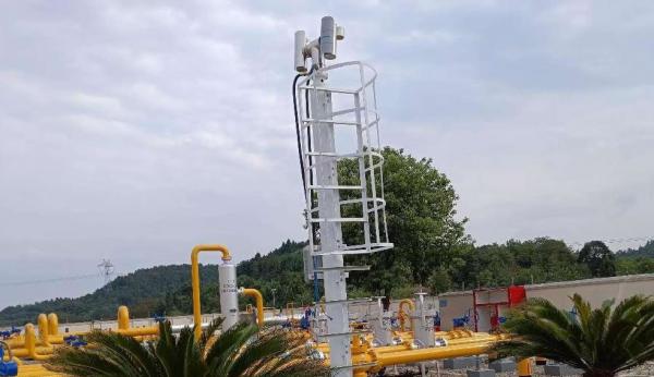 中石油西南油气分公司——(甲烷)固定扫描式激光气体遥测仪