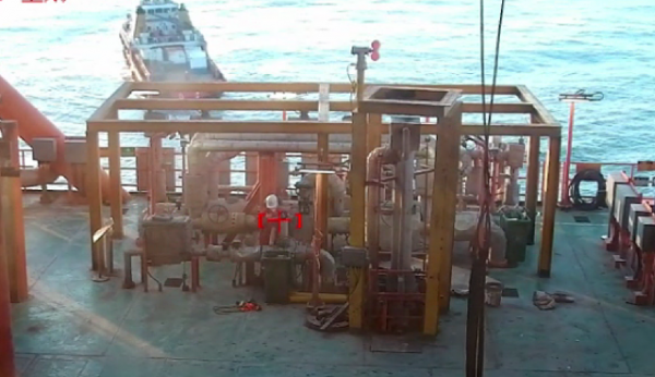 中海油 BZ13-1 海上平台——(甲烷)固定扫描式激光气体遥测仪